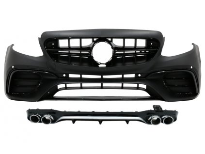 b2b front bumper with rear diffuser and exhaust tips 5999225 6057830