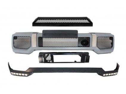 b2b front bumper with spoiler led drl and upper 5999860 6065647