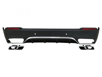 b2b rear diffuser with exhaust muffler tips suitable 6000736 6083614