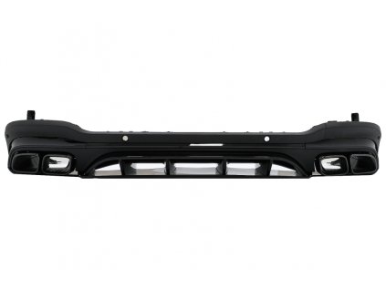 b2b rear diffuser with black exhaust muffler tips 6000881 6084538