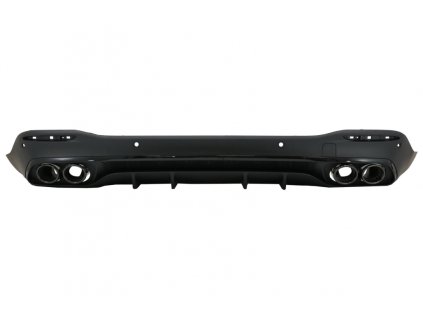b2b rear diffuser with black exhaust muffler tips 6000497 6078796