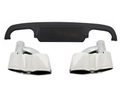 b2b rear bumper diffuser suitable for mercedes 5990836 6019076