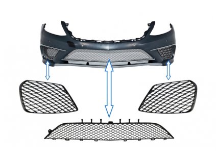 b2b grille assembly suitable for front bumper 5993688 6033259