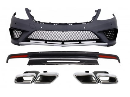 b2b body kit bumper diffuser suitable for mercedes 5996916 6042279