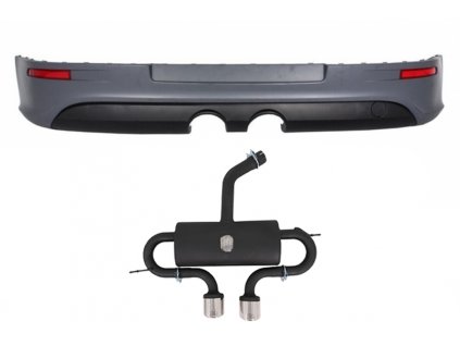 b2b rear bumper extension with complete exhaust 6000859 6081805