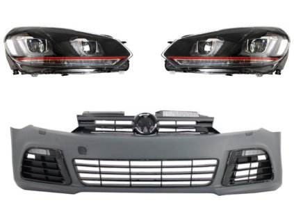 b2b front bumper suitable for vw golf vi 6 5991055 6021178