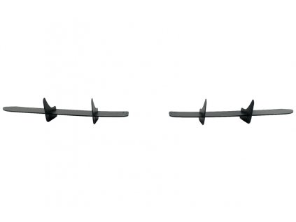 b2b rear bumper extension splitters for air diffuser 6000467 6077165