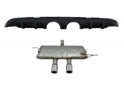 b2b rear bumper valance diffuser with complete 6001127 6085322