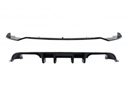 b2b rear bumper air diffuser with front bumper lip 6000541 6075779