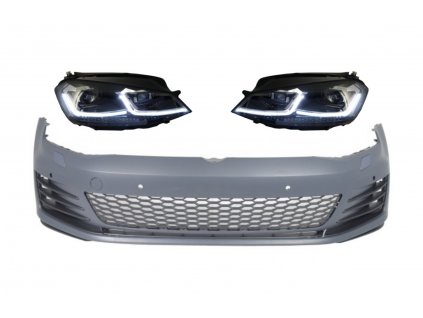 b2b front bumper with led headlights sequential 6000015 6067423