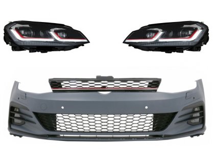 b2b front bumper suitable for vw golf vii 7 6001502 6091546