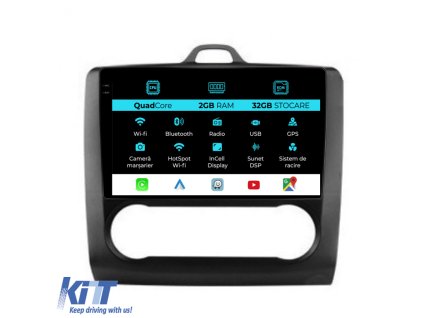 b2b navigation for ford focus 2004 2012 9inch 6005384 6123095