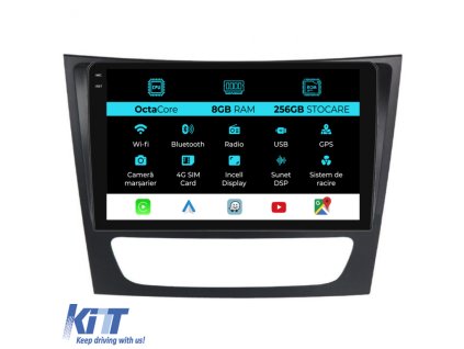 b2b navigation for mercedes e class w211 2002 6005812 6124811