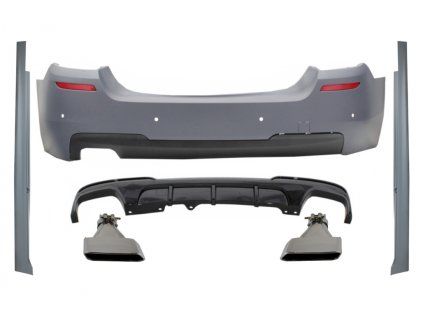 b2b rear bumper side skirts with diffuser and 6000566 6076386