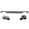 b2b rear bumper valance diffuser suitable for audi a3 5991759 6094399