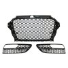 b2b badgeless front grille with fog lamp covers side 6001027 6083186
