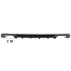 b2b rear bumper valance diffuser with exhaust system 6000653 6077888
