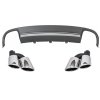 b2b rear bumper valance air diffuser and exhaust 5997320 6046328