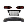 b2b rear bumper diffuser exhaust tips with central 5997324 6046371