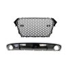 b2b badgeless front grille with bumper diffuser 5993467 6032347