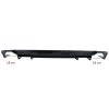 b2b rear bumper valance air diffuser suitable for 6001305 6090489