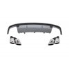 b2b rear bumper valance air diffuser with exhaust 5997328 6046430