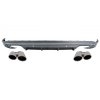 b2b rear bumper valance diffuser with exhaust muffler 6000610 6076805