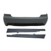 b2b rear bumper with side skirts suitable for bmw 3 5999409 6059966