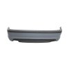b2b rear bumper with exhaust muffler tip matte carbon 6000812 6081011