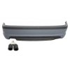 b2b rear bumper with exhaust muffler tip matte carbon 6000812 6081016