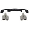 b2b rear diffuser double outlet brilliant black 5997079 6044312