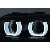 b2b 3d angel eyes led drl xenon headlights suitable 6001476 6090789