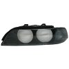 b2b headlights lens left and right side smoke grey 6001225 6087778