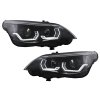 b2b 3d led angel eyes headlights suitable for bmw 5 6002446 6103710