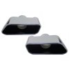 b2b exhaust muffler tips suitable for bmw 5 series 4983396 6011080