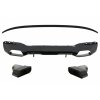 b2b rear bumper diffuser with exhaust muffler tips 5999253 6058123
