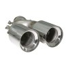 b2b exhaust muffler tips suitable for bmw 5 series 6000576 6079542