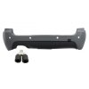 b2b rear bumper with exhaust muffler tip matte carbon 6000817 6081214