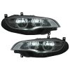 b2b led headlights xenon angel eyes 3d dual halo rims 6000637 6083026