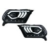 b2b full led headlights suitable for ford mustang v 6001250 6089466