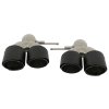 b2b carbon fiber exhaust muffler tips suitable for 5999733 6066879