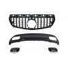 b2b sport pack rear diffuser with exhaust tips 5997222 6045210
