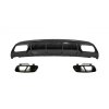 b2b rear bumper valance diffuser with exhaust muffler 5997396 6047422