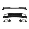 b2b valance rear diffuser suitable for mercedes w176 5997599 6049592