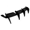 b2b rear bumper extension splitter for diffuser 6002785 6108074