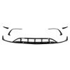 b2b front bumper splitters fins aero suitable for 5999008 6057489