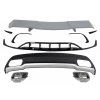 b2b rear diffuser exhaust tips tailpipe package 5999286 6058602