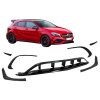 b2b front bumper splitters fins aero with central 5999347 6059286