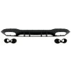 b2b rear diffuser withfront side vents and flaps 6000223 6071065