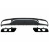 b2b rear bumper valance diffuser with black exhaust 5993672 6033164